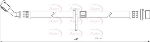 New apec rear - right, brake