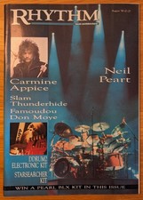 Neil Peart Rhythm magazine