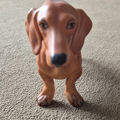 Herend dachshund figurine - dachshund,