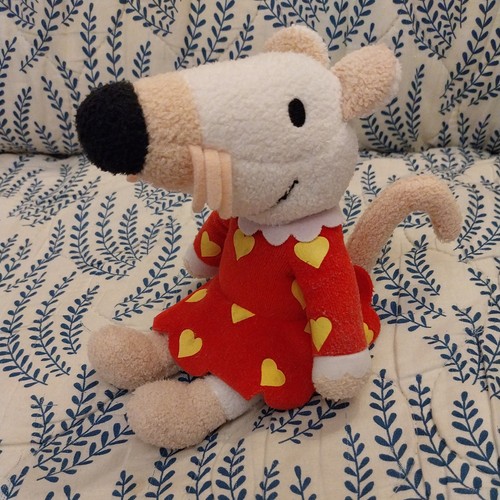 Maisy mouse soft toy plush - maisy, 8"