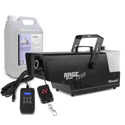 Beamz rage1800 snow machine - beamz,