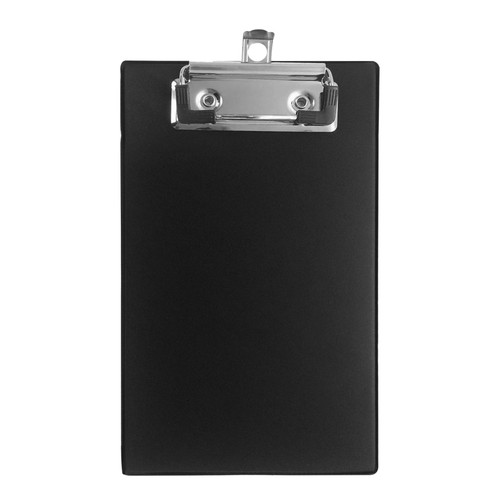 Black mini clipboard small - black,