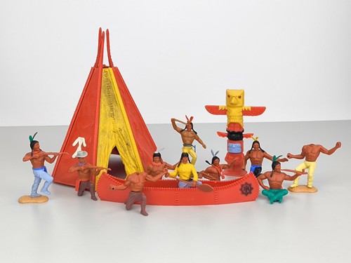 Vintage timpo toys - vintage, indians