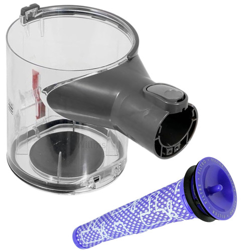 Dust dirt bin - bin, for