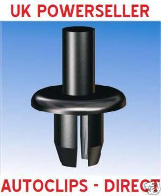 Wheel arch spat clips x50 - wheel,