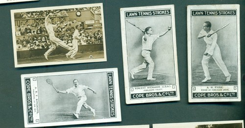 Tennis interest cards from - -, 7
