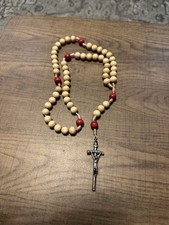 Wooden Rosary Beads Religious