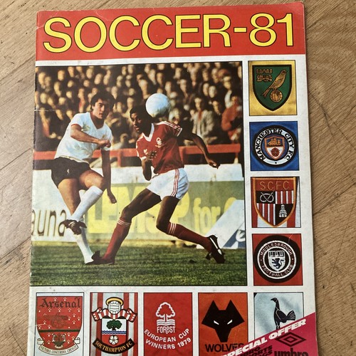Soccer 1981 sticker album fks - 1981,