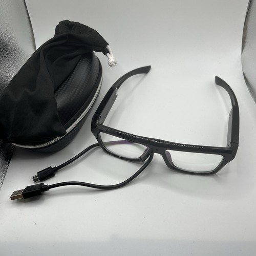 Black camera video - video, glasses