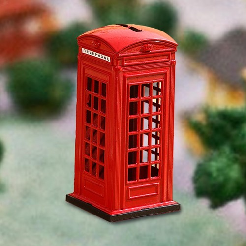 Money bank vintage telephone - bank,