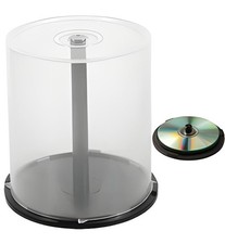 Dvd plastic cake tub - dvd, holds