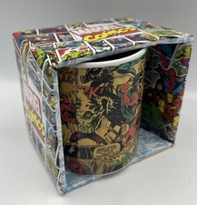 Marvel Comics BB Designs Super Hero Ceramic Coffee Mug Hulk Spiderman Avengers