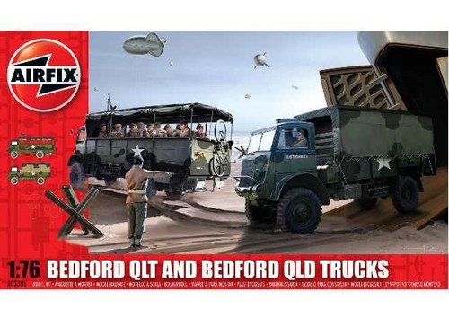 Airfix 03306 bedford qlt - bedford,