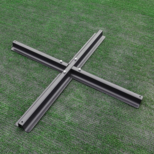 Cross frame parasol base patio - cross,