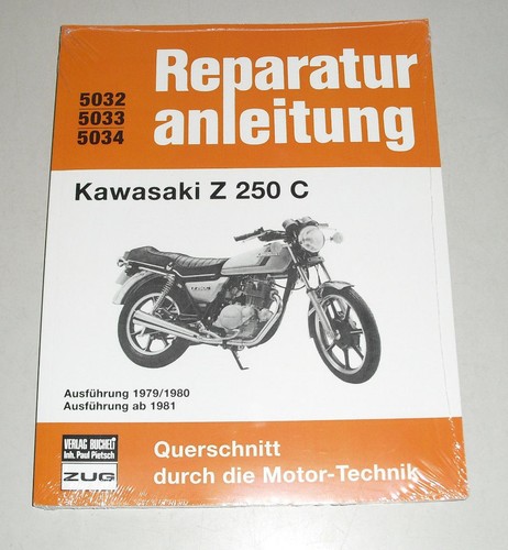 Repair manual kawasaki 250 - z, c