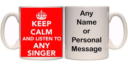 Keep calm and - and, listen