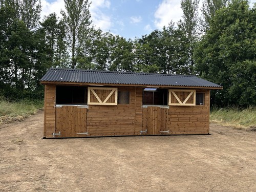 24x12 mobile horse stable - mobile,