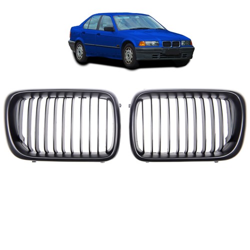 Single line front grille matte - single,