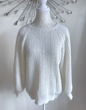 Monsoon Ivory Wool Sequin