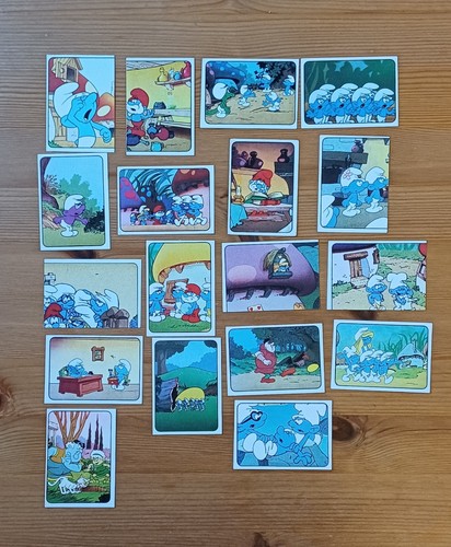 Panini the smurfs stickers - panini,