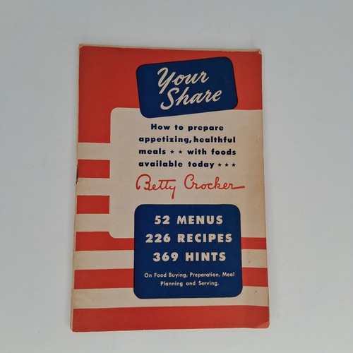 Your share betty crocker 1943 - your,