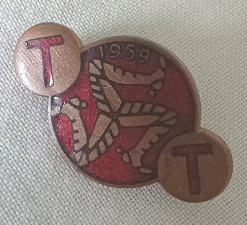 1959 isle man enamel - tt,