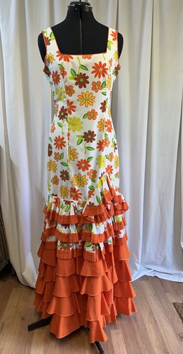 Vintage spanish flamenco dress - flamenco,