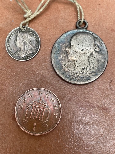 Victorian coin medal - victorian, +