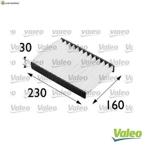 Interior air filter 698255 - filter,