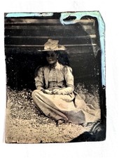 Early 1900s Edwardian Tintype