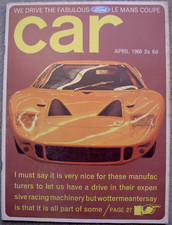 Car (April 1966) Ford GT40