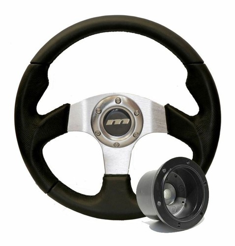300mm black leather - 300mm,