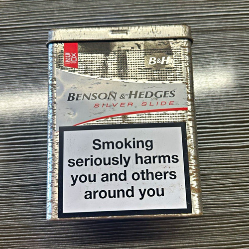 Benson hedges silver slide - &,