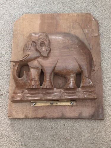 Hand carved bookend - hand,