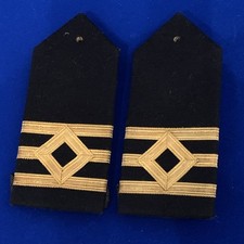Merchant Navy Chief Officer  Epaulettes,pair, vintage