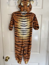 Small Childs Tiger Fancy Dress Costume 3D Padded Head Age 3 approx