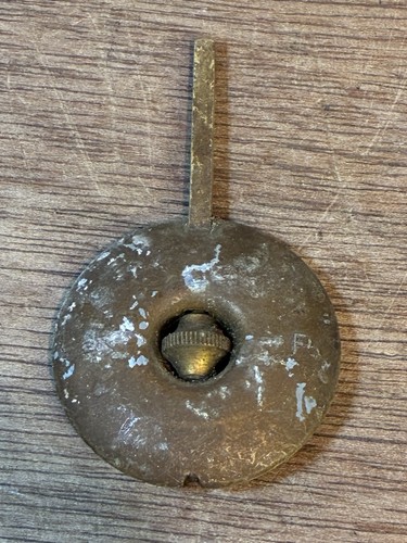 Vintage mantle clock pendulum - clock,