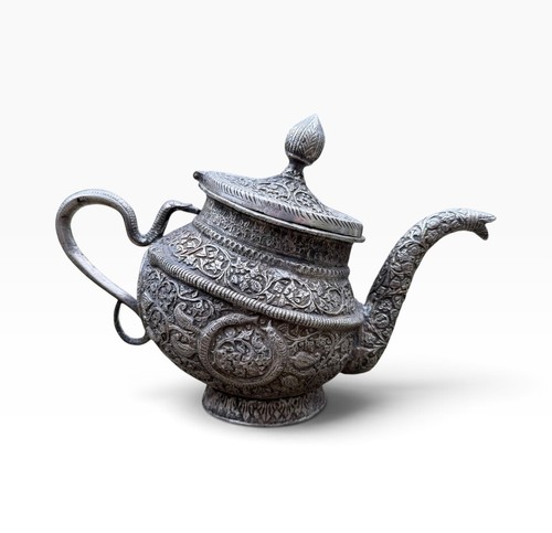 Indian metal kang teapot - kang,