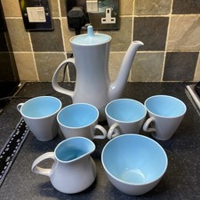 VINTAGE. POOLE POTTERY Twin