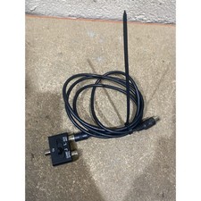Black RF Switch AV TV Adapter
