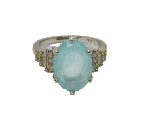 Sterling silver blue - sterling, topaz