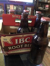 Six Pack Vintage Empty Brown