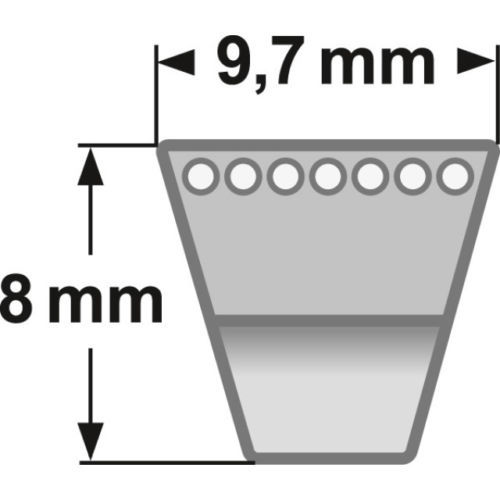Quality fan belt - fan, profile