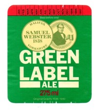 England - Vintage Beer Label -