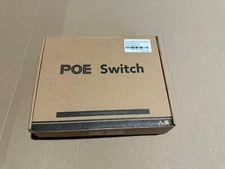 8 Channel PoE Switch Ethernet 10/100 Mbps Network 10 PORT Hub - Terow