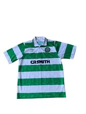 Umbro Celtic Shirt Mens Small 1989/91 Home  Authentic CR Smith