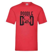 Poodle Dad T-Shirt Small-2XL