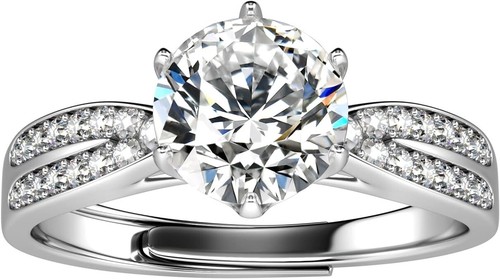 Stunning carat white gold - carat,