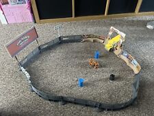 Disney Pixar Cars Crazy 8 Smash & Crash Derby Track Playset With Miss Fritter
