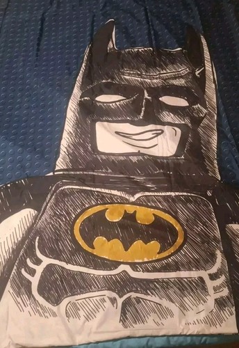 Lego sketchy batman fabric - batman,